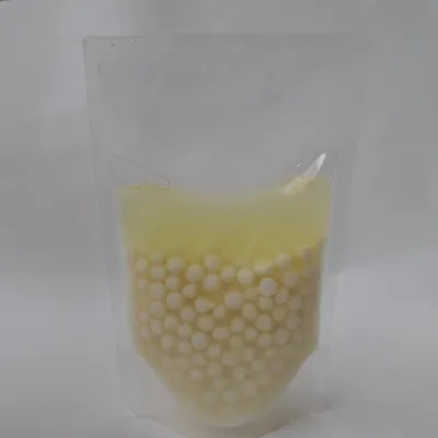 MilkBiotic A2 Labneh Balls in stand-up pouch packaging